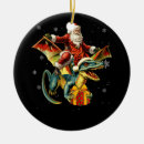 Search for dinosaur santa christmas tree decorations Prehistoric