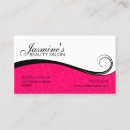 Search for fuchsia business stationery Hairdresser