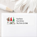 Search for window return address labels Santa