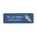 Search for rocket ship return address labels Cute