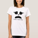 Search for jack o lantern face tshirts Black and white