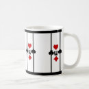 Search for playing card symbols mugs Hearts