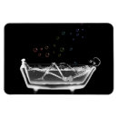 Search for bubbles magnets Bathtub