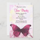 Search for purple tea party invitations Pretty