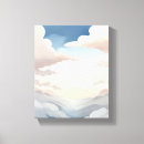 Search for cloudy canvas prints Blue