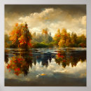 Search for fall scene posters Lake