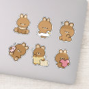 Search for funny easter bunny stickers Kawaii