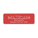 Search for norwegian return address labels Scandinavian