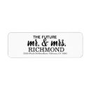 Search for future mr mrs return address labels Engagement
