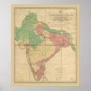 Search for vintage india map posters Old