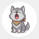 Search for yawning stickers Cute