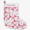 Search for feminine christmas stockings Girly