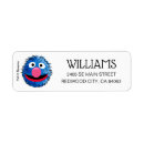 Search for cookie monster return address labels Children's show