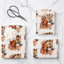 Search for equine wrapping paper Cowgirl