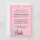 Search for bridal veil invitations Pink