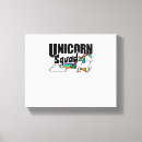 Search for rainbow unicorn canvas prints Horse