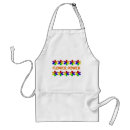 Search for retro hippie aprons Colorful