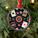 Search for playing card christmas tree decorations Casino