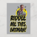 Search for batman action callout postcards Riddler spray can