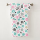 Search for black and white christmas bath towels Retro