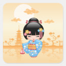 Search for cute japanese girl stickers Geisha
