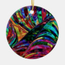 Search for stained glass art christmas tree decorations Jewel tones