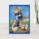 Search for funny bike cards Cat
