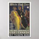 Search for white star line posters Ocean liner
