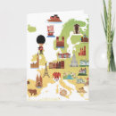 Search for cartoon map cards Travel