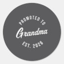 Search for first time grandma stickers History