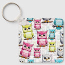 Search for owl decor key rings Animal