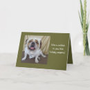 Search for english bulldog christmas cards Funny