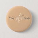 Search for unique bachelorette badges Bride