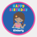 Search for african american girl birthday stickers Colourful