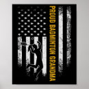Search for badminton shuttlecock posters Old smash hand