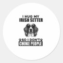 Search for irish setter dog stickers Wolf