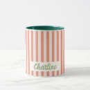 Search for red and green stripes mugs Minimalist