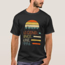 Search for 25 years tshirts 1996