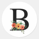 Search for alphabet b stickers Flowers