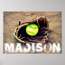 Search for girls softball posters Player