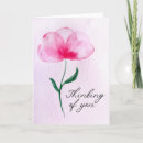 Search for thinking of you sympathy cards Pink