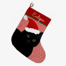 Search for black santa christmas stockings Cat