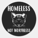 Search for homeless stickers Cat