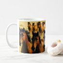 Search for wild and free mugs Horses