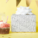 Search for nerd wrapping paper Numbers