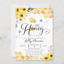 Search for sunflower baby shower invitations Honey
