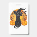 Search for halloween id badges Pumpkin