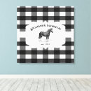 Search for black horse canvas prints Country