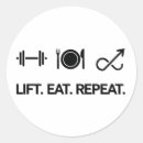Search for fitness lifestyle stickers Gym