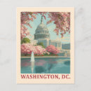 Search for cherry blossom postcards Capitol building